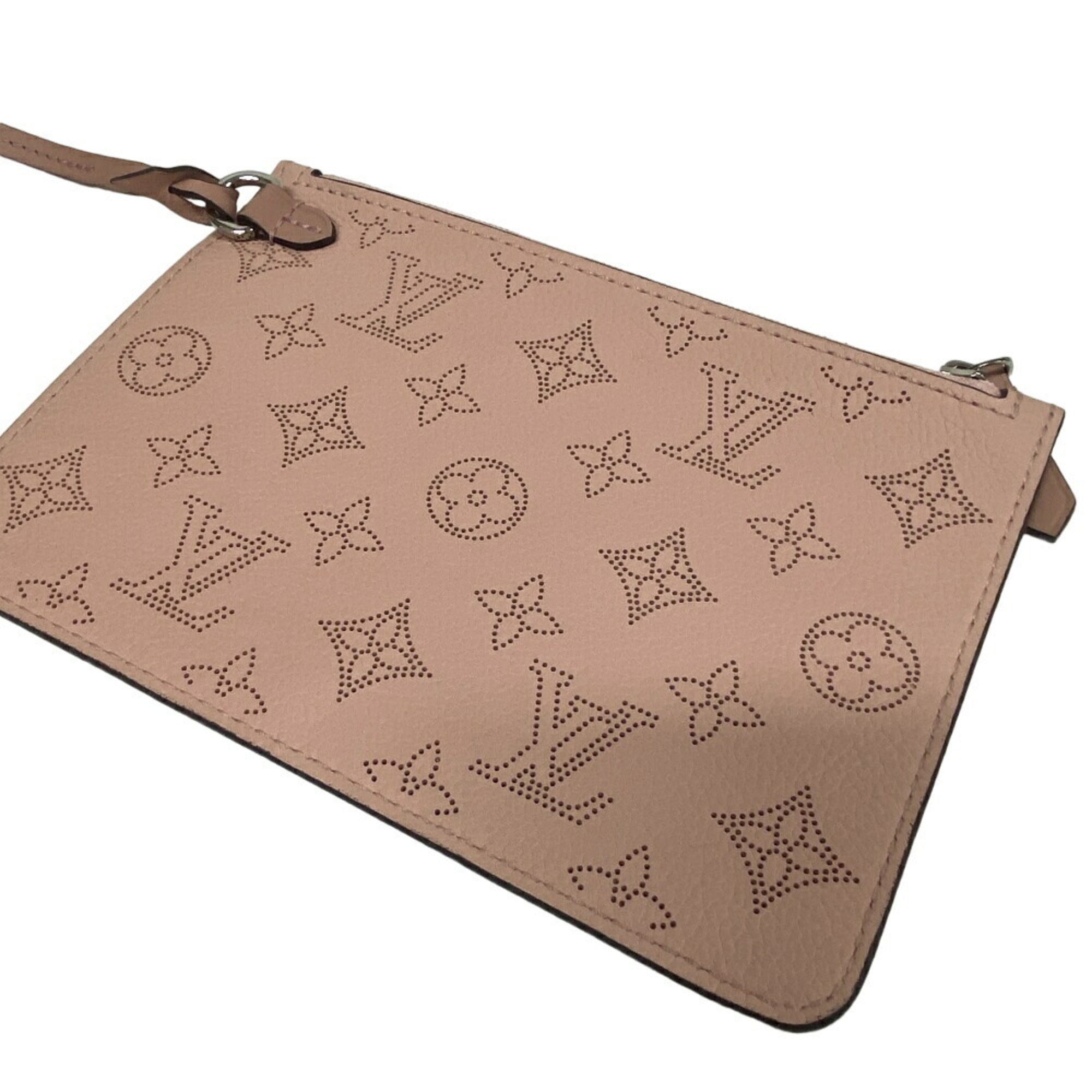 Louis Vuitton Mahina Pink Leather Handbag