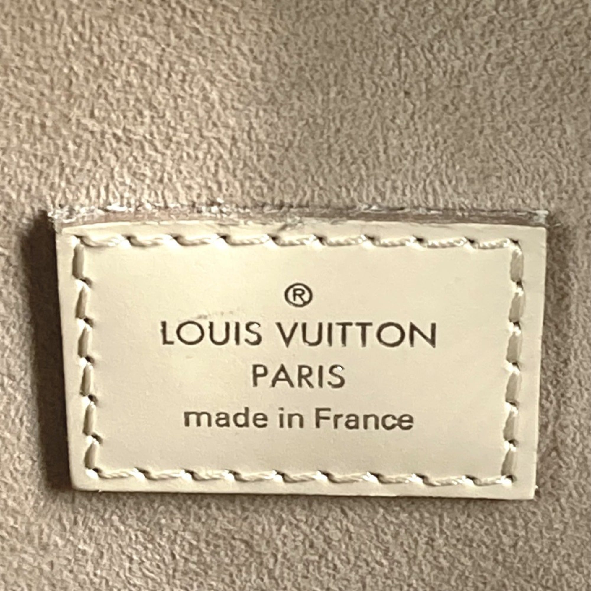 Louis Vuitton Lv Off White White Epi Leather Handbag Tote Bag