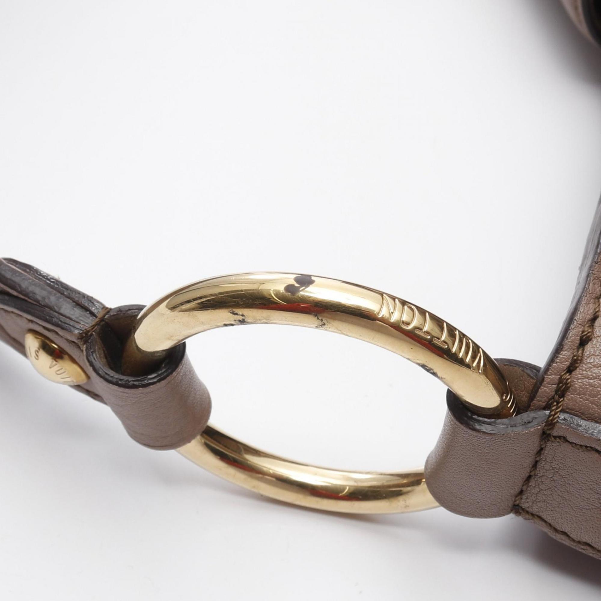 Louis Vuitton Brown Mahina Leather Shoulder Bag