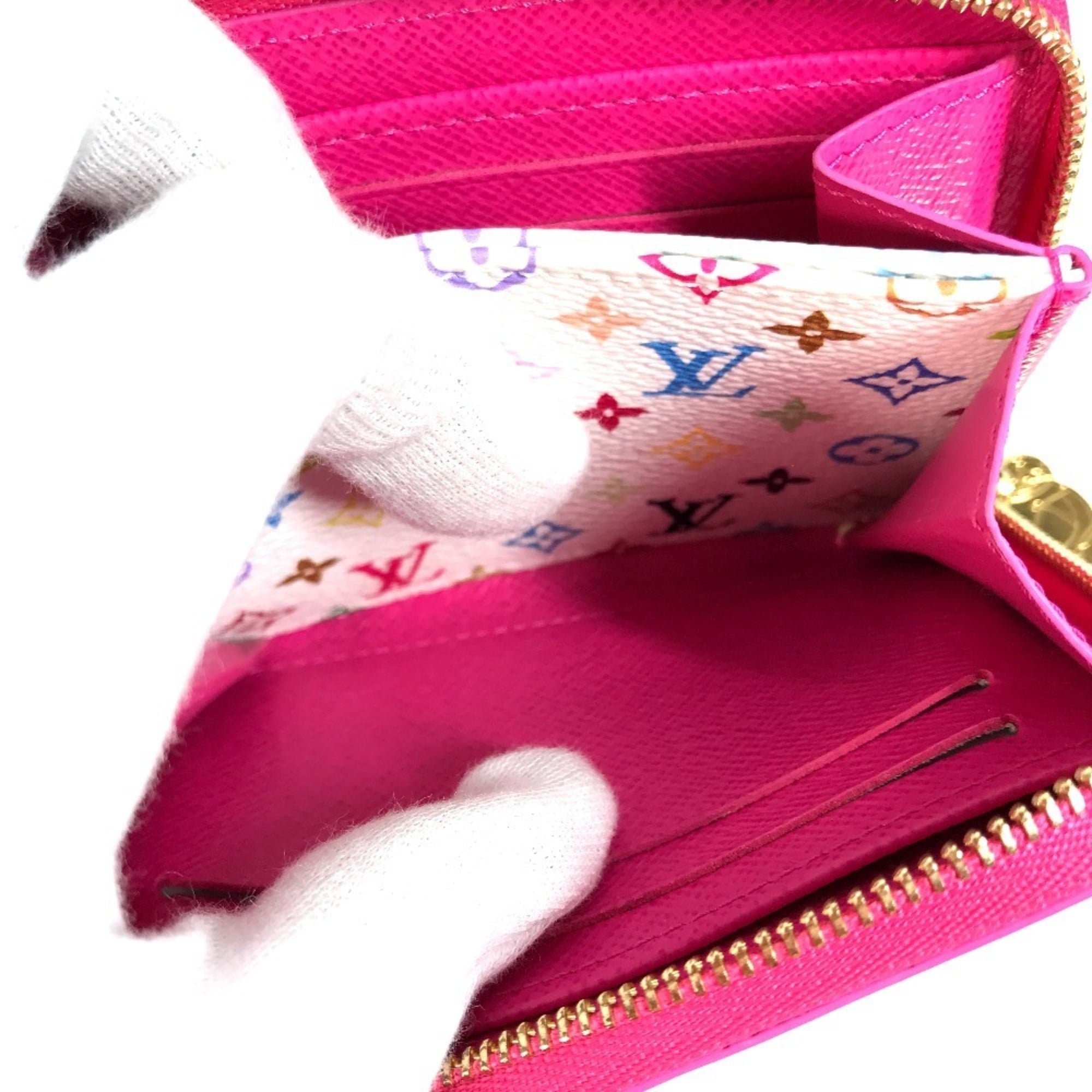 Louis Vuitton Epi Pink Epi Leather Coin Purse/Coin Case