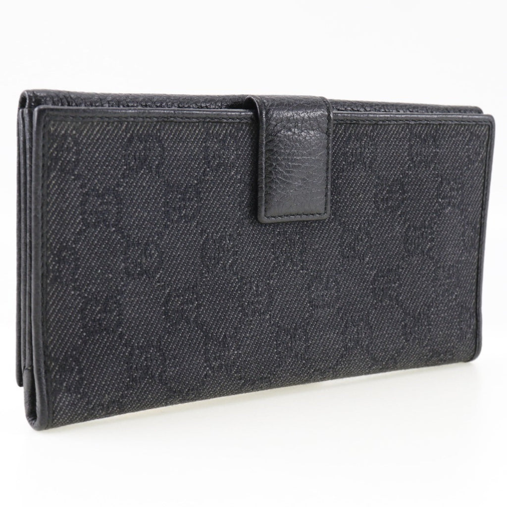 Gucci Leather Long Wallet (Bi-Fold) (Pre-Owned)