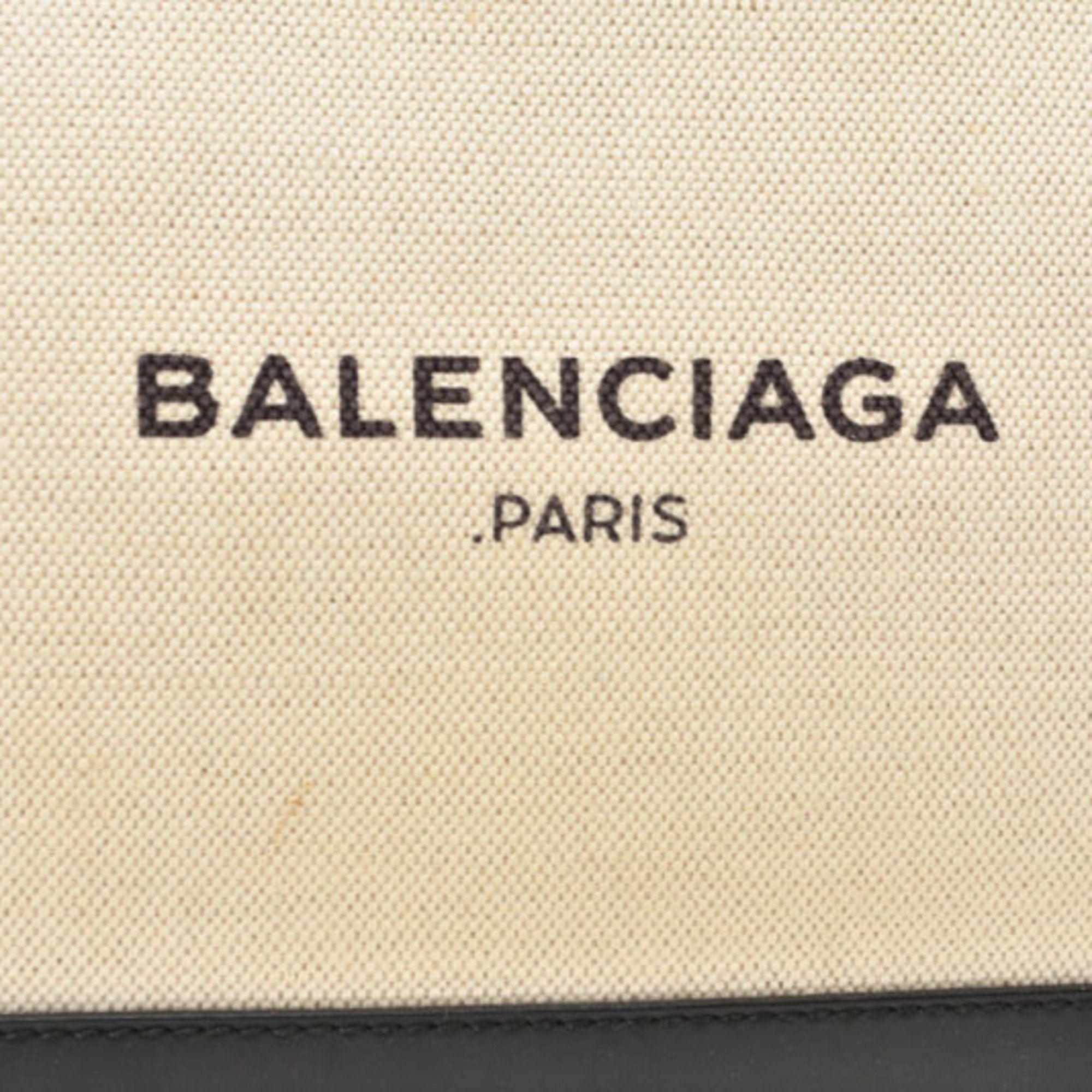 Balenciaga Black Canvas Clutch Bag Pouch