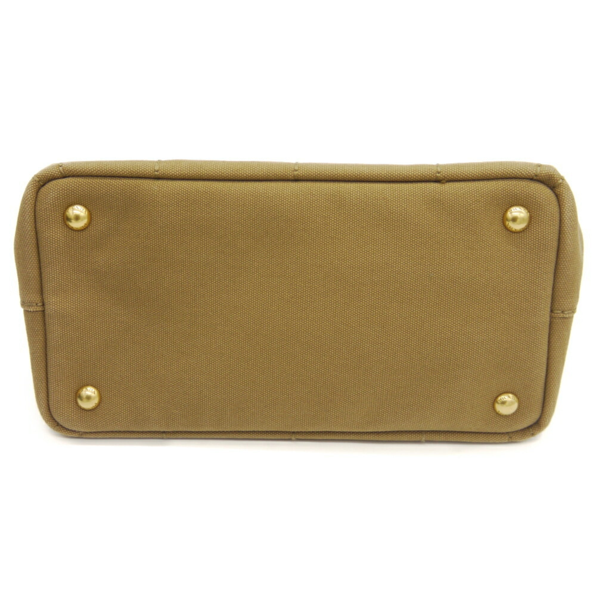 Prada Canvas Handbag Shoulder Bag