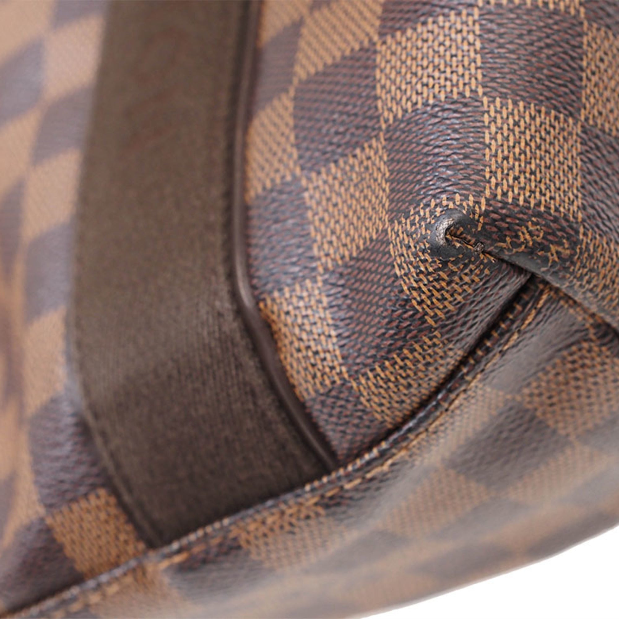 Louis Vuitton Damier Canvas Ebene Damier Canvas Tote Bag
