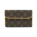 Louis Vuitton Brown Coated Canvas Fanny Pack Pochette