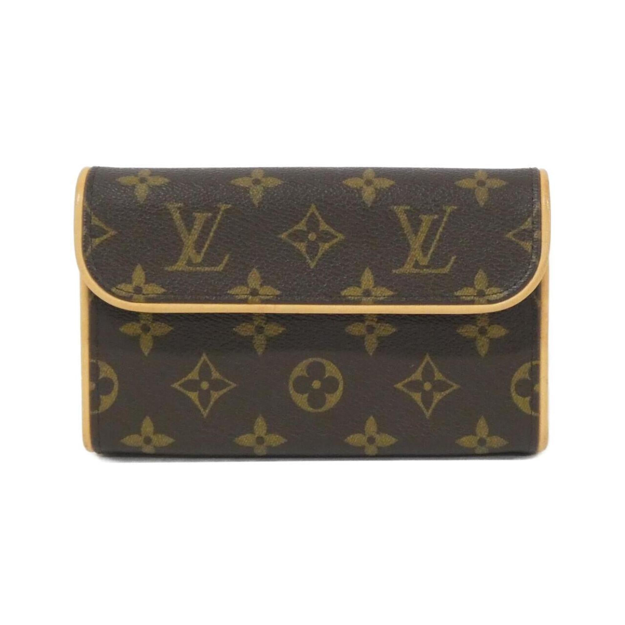 Louis Vuitton Brown Coated Canvas Fanny Pack Pochette