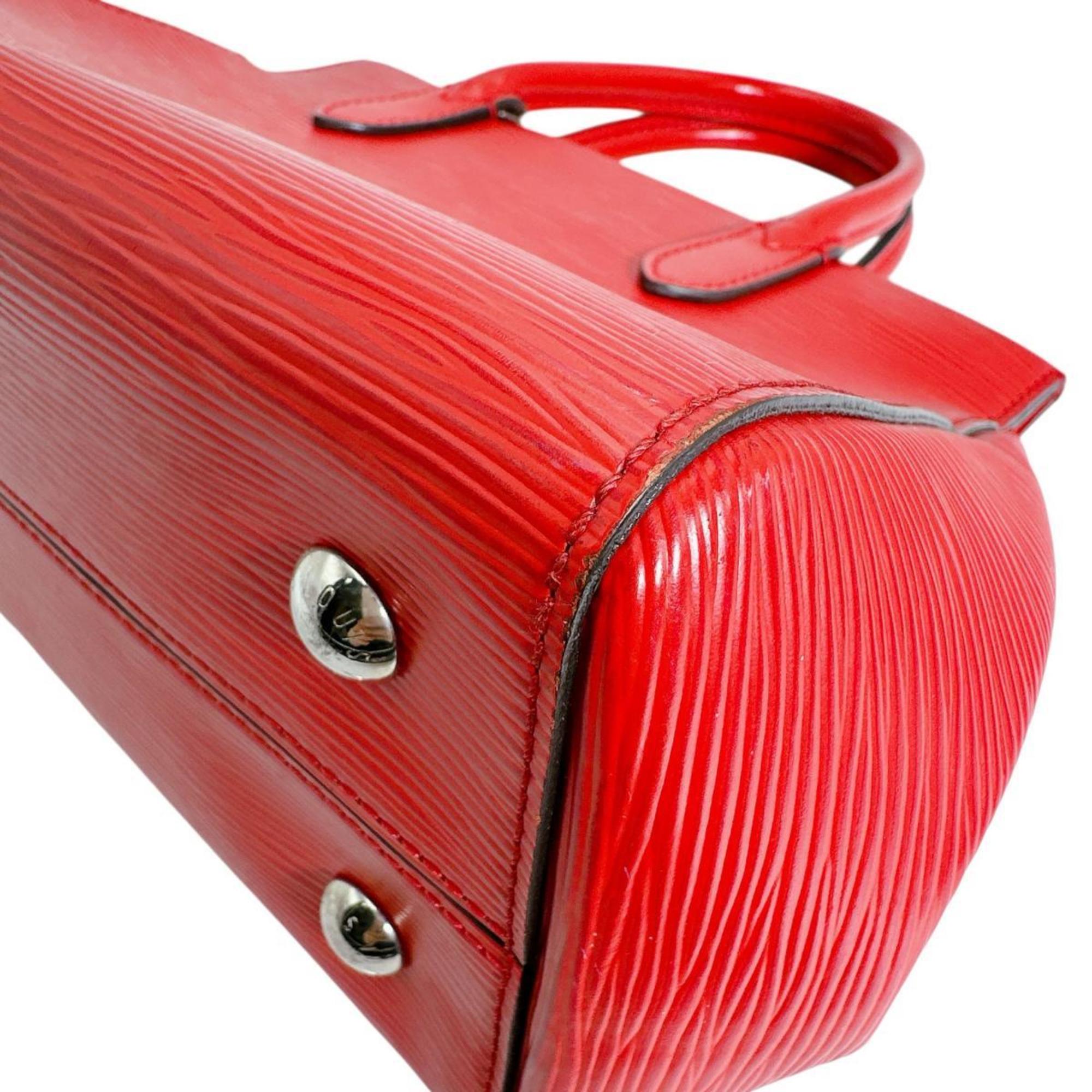 Louis Vuitton Red Color Epi Leather Handbag
