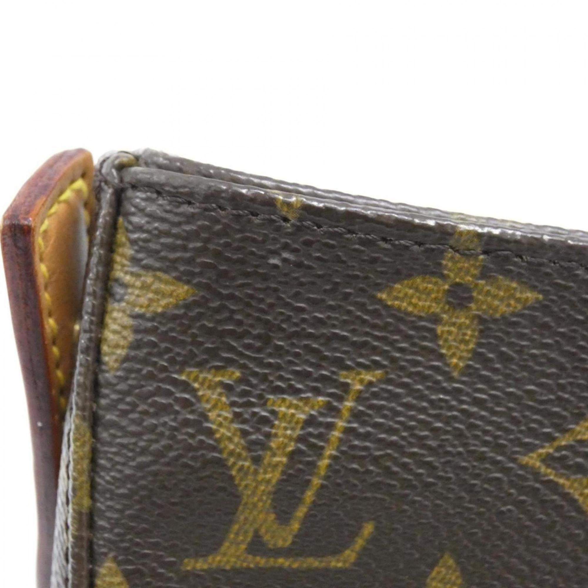 Louis Vuitton Marron Coated Canvas Shoulder Bag