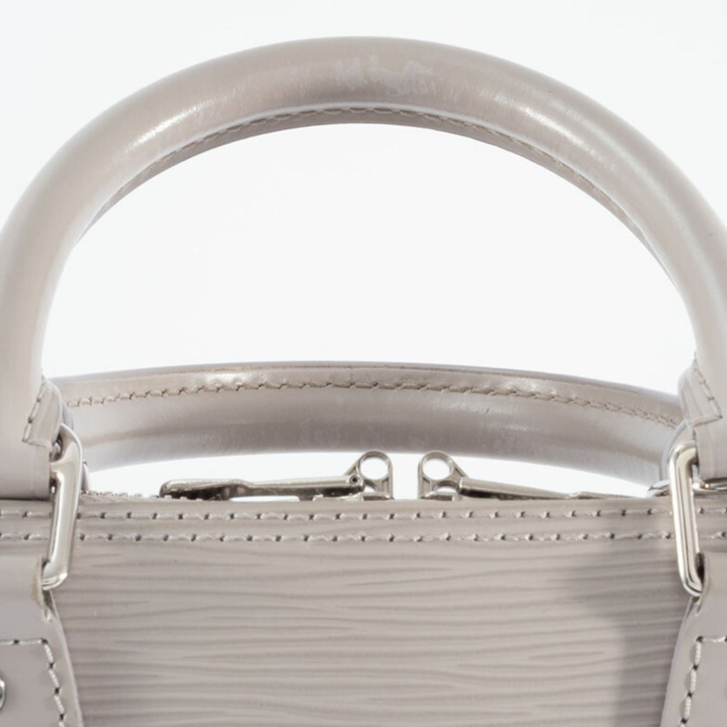 Louis Vuitton Gray Epi Leather Handbag