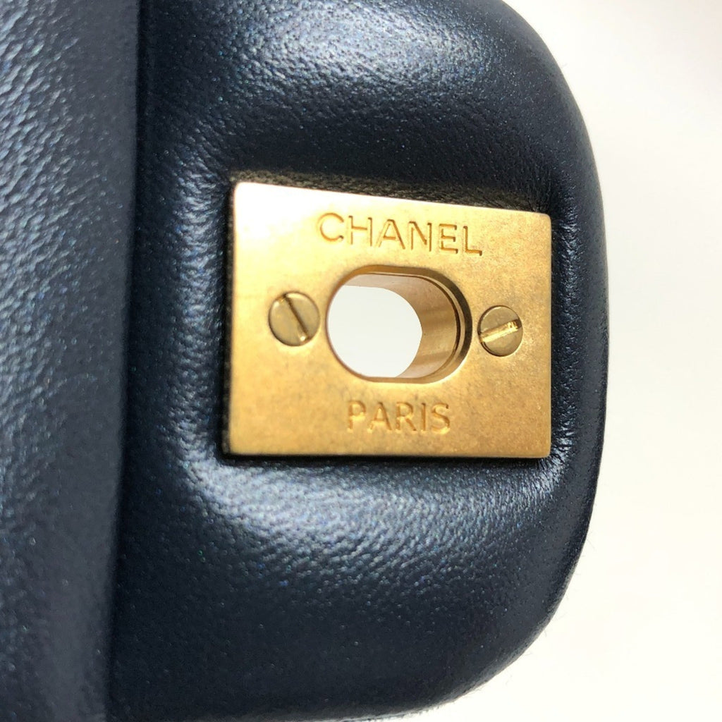 Chanel Matelasse Blue Denim Shoulder Bag