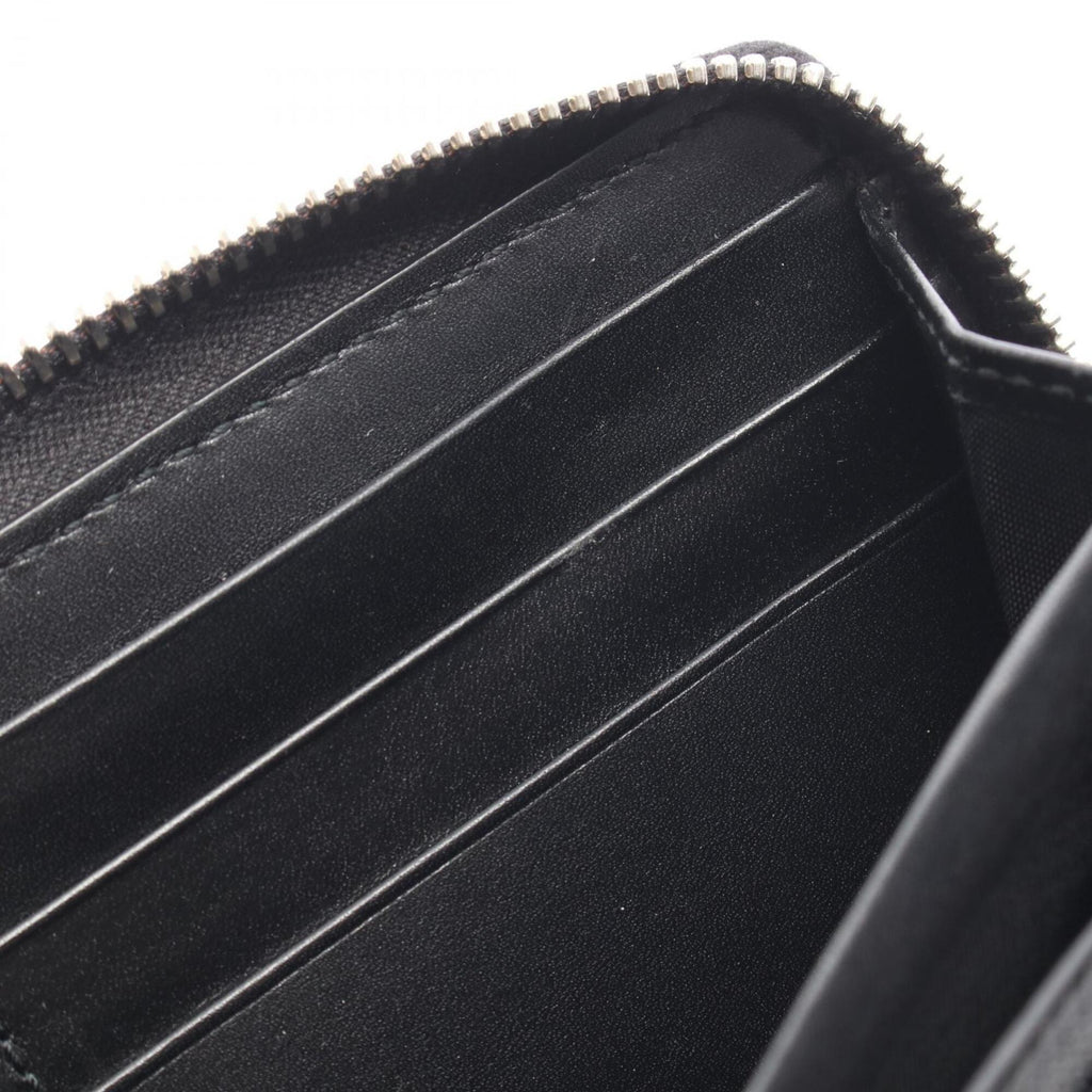 Gucci Black Pvc Leather Long Wallet (Bi-Fold) (Pre-Owned)