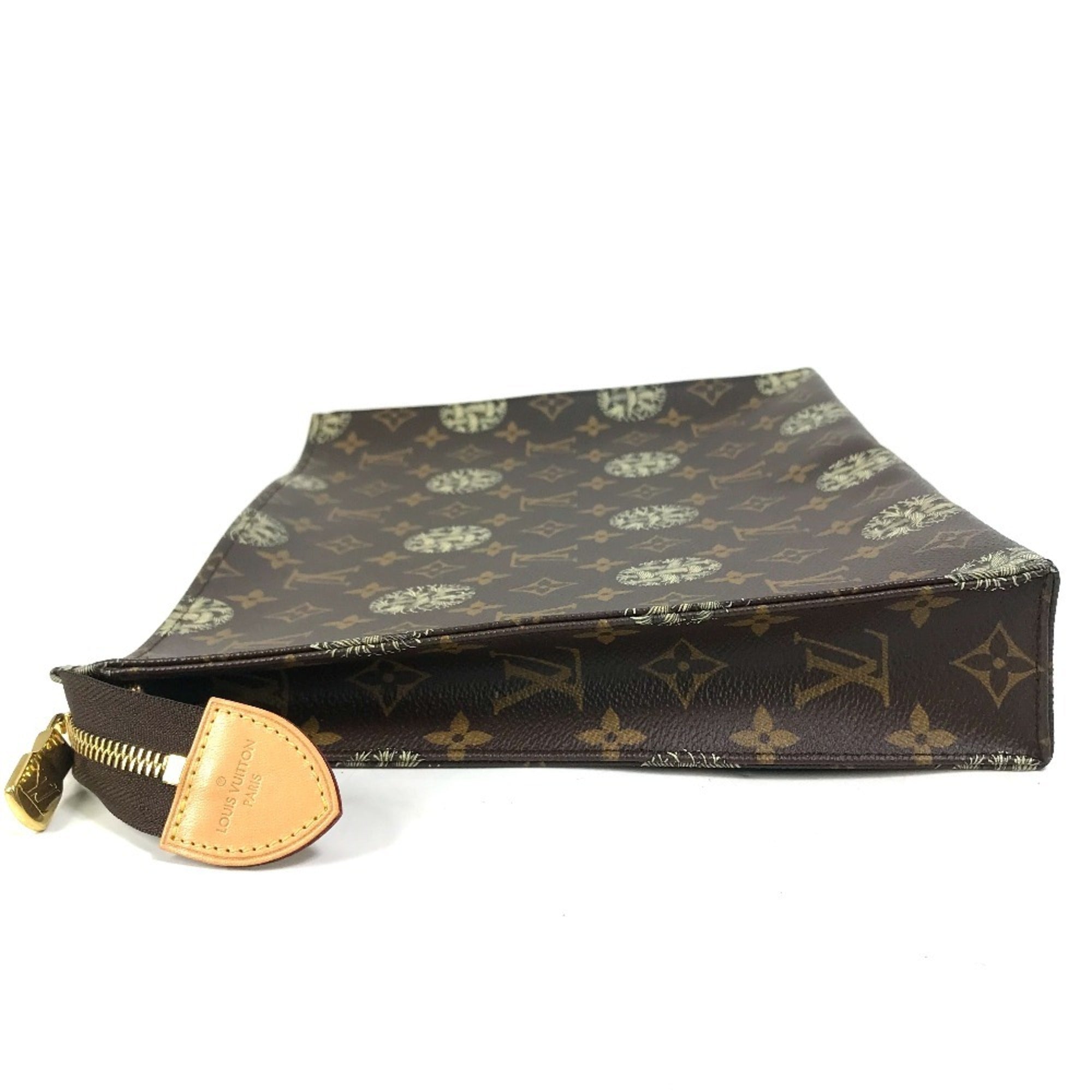 Louis Vuitton Brown Monogram Clutch Bag Pochette