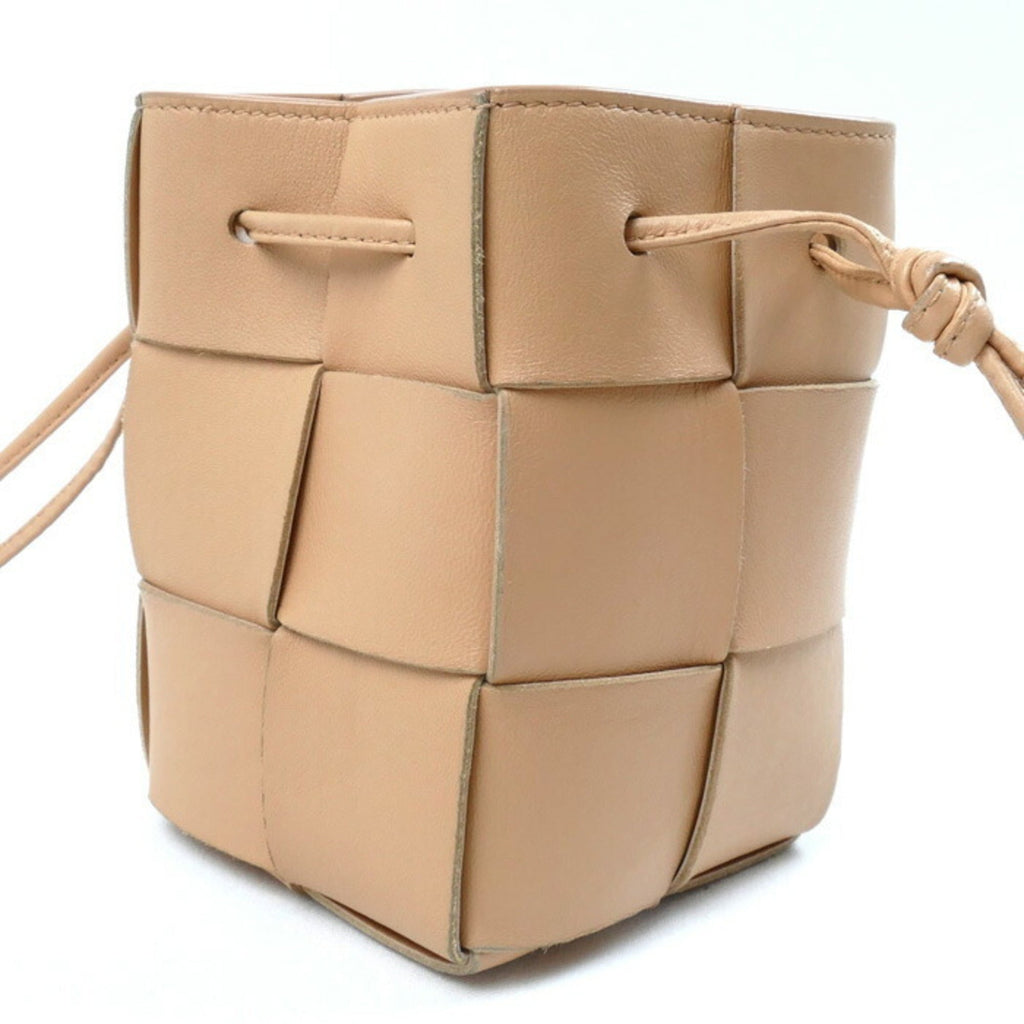 Bottega Veneta Beige Leather Shoulder Bag