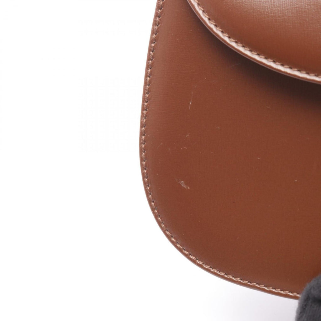 Gucci Brown Leather Handbag (Pre-Owned)