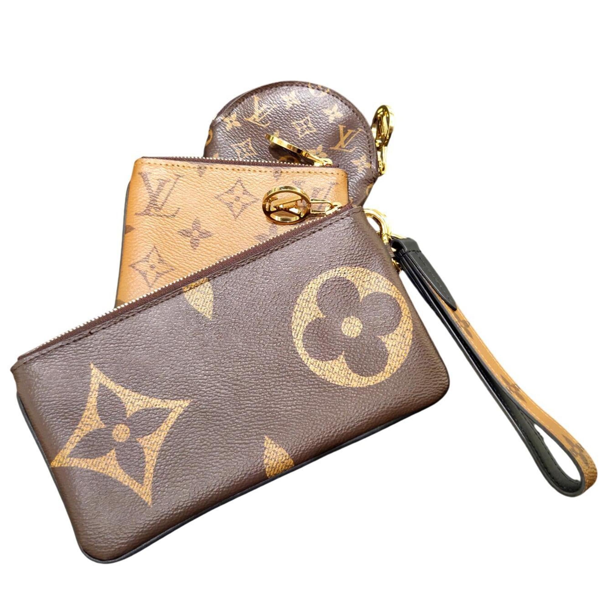 Louis Vuitton Brown Monogram Monogram Pochette Pouch
