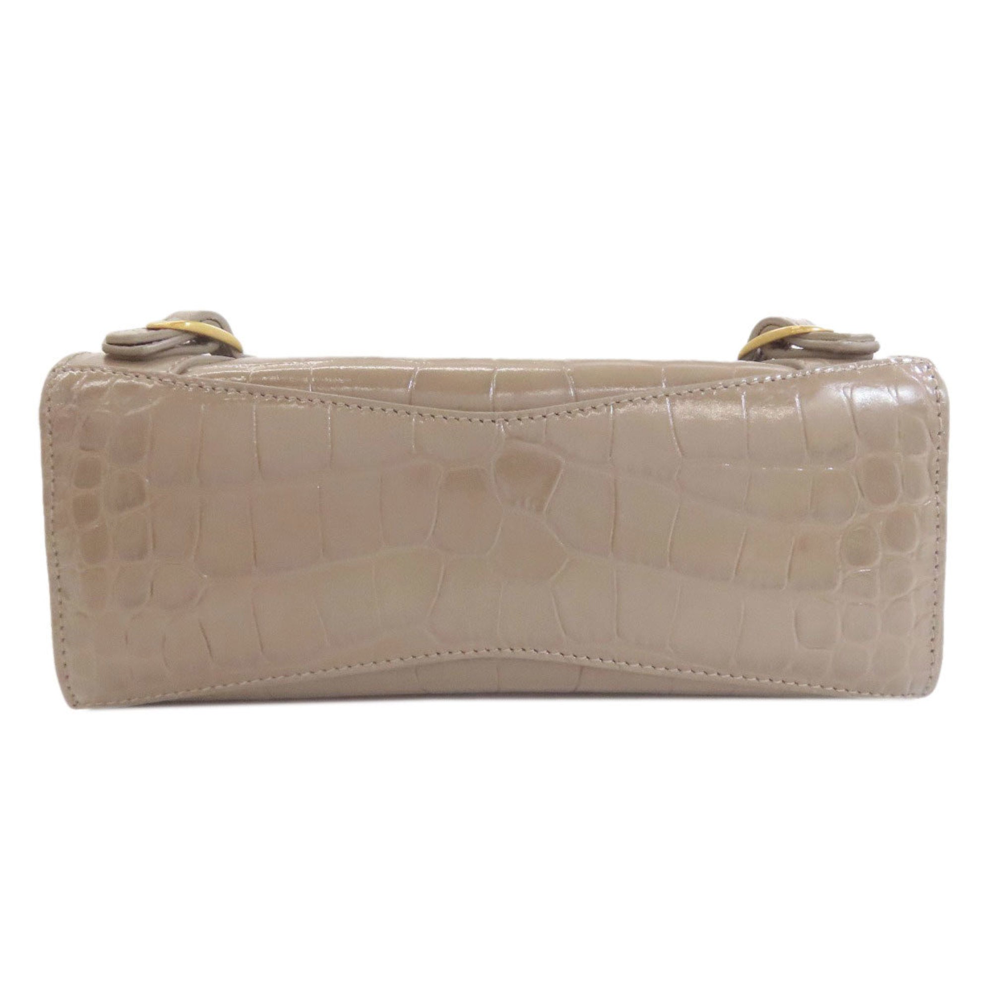 Balenciaga Brown Leather Hand
