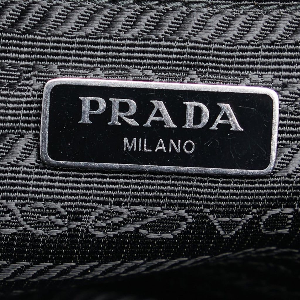 Prada Black Nylon Pouch