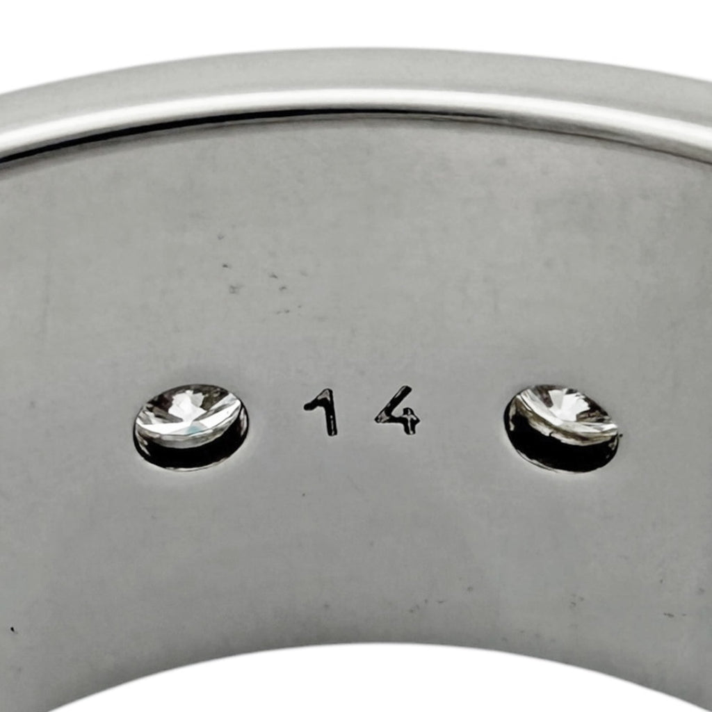Gucci Icon Silver White Gold (18K) Band Ring (Pre-Owned)