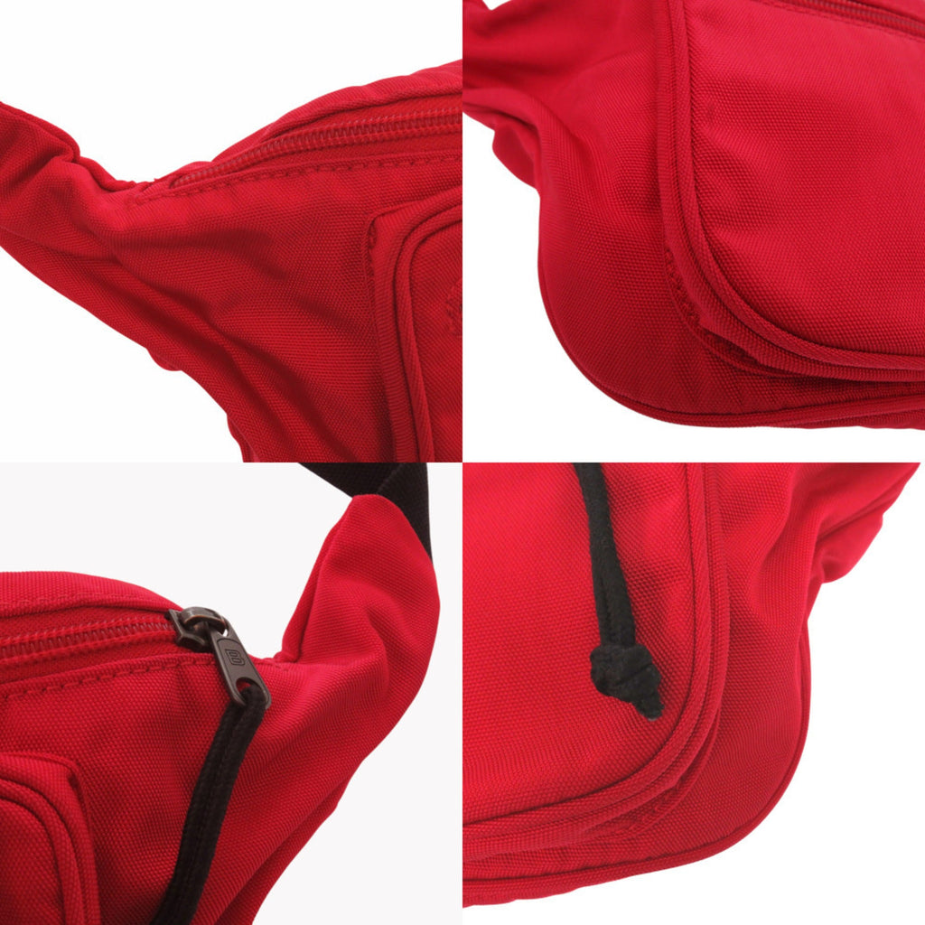 Balenciaga Red Color Nylon Fanny Pack Sling
