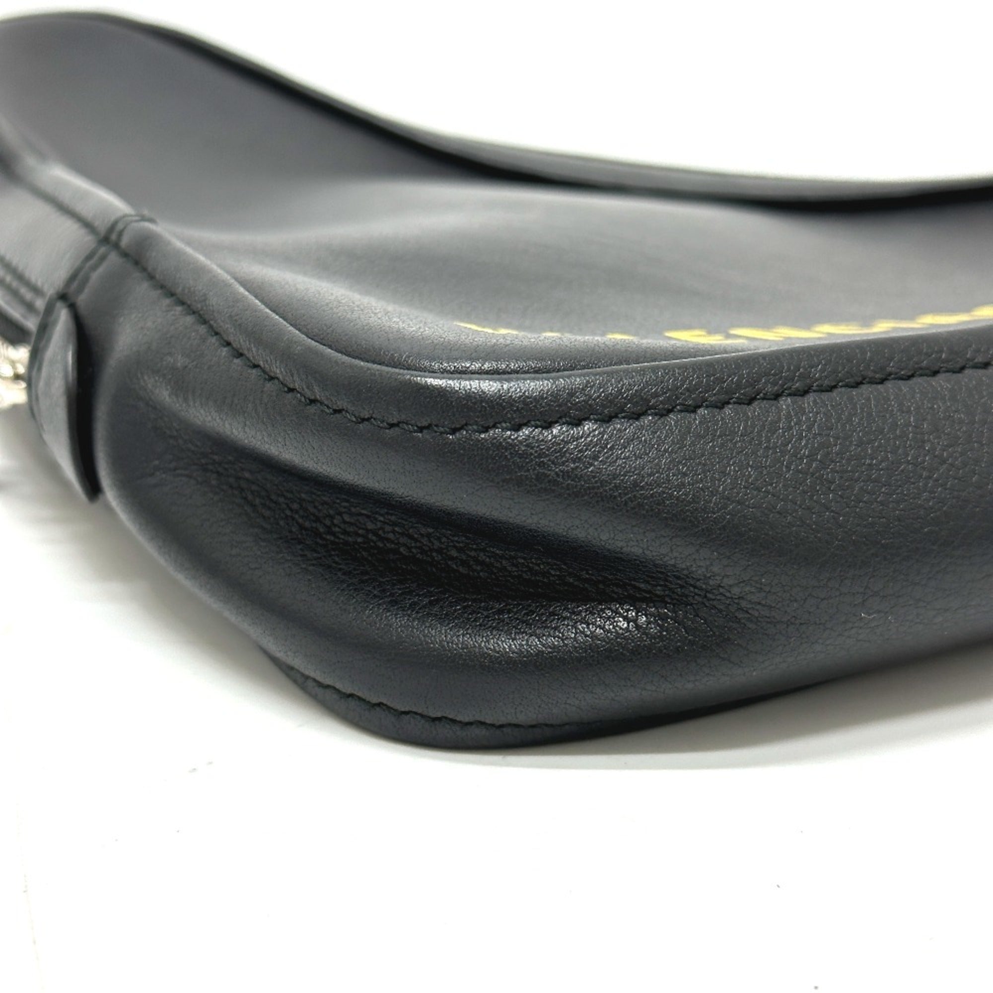 Balenciaga Black Leather Pouch