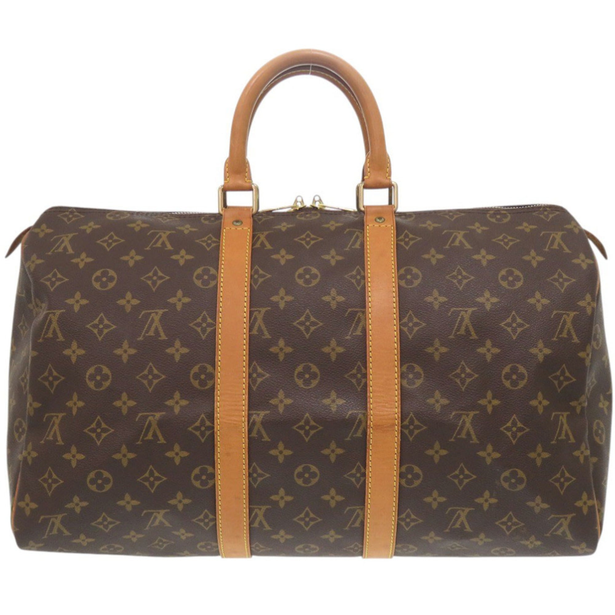 Louis Vuitton Brown Monogram Monogram Boston Bag