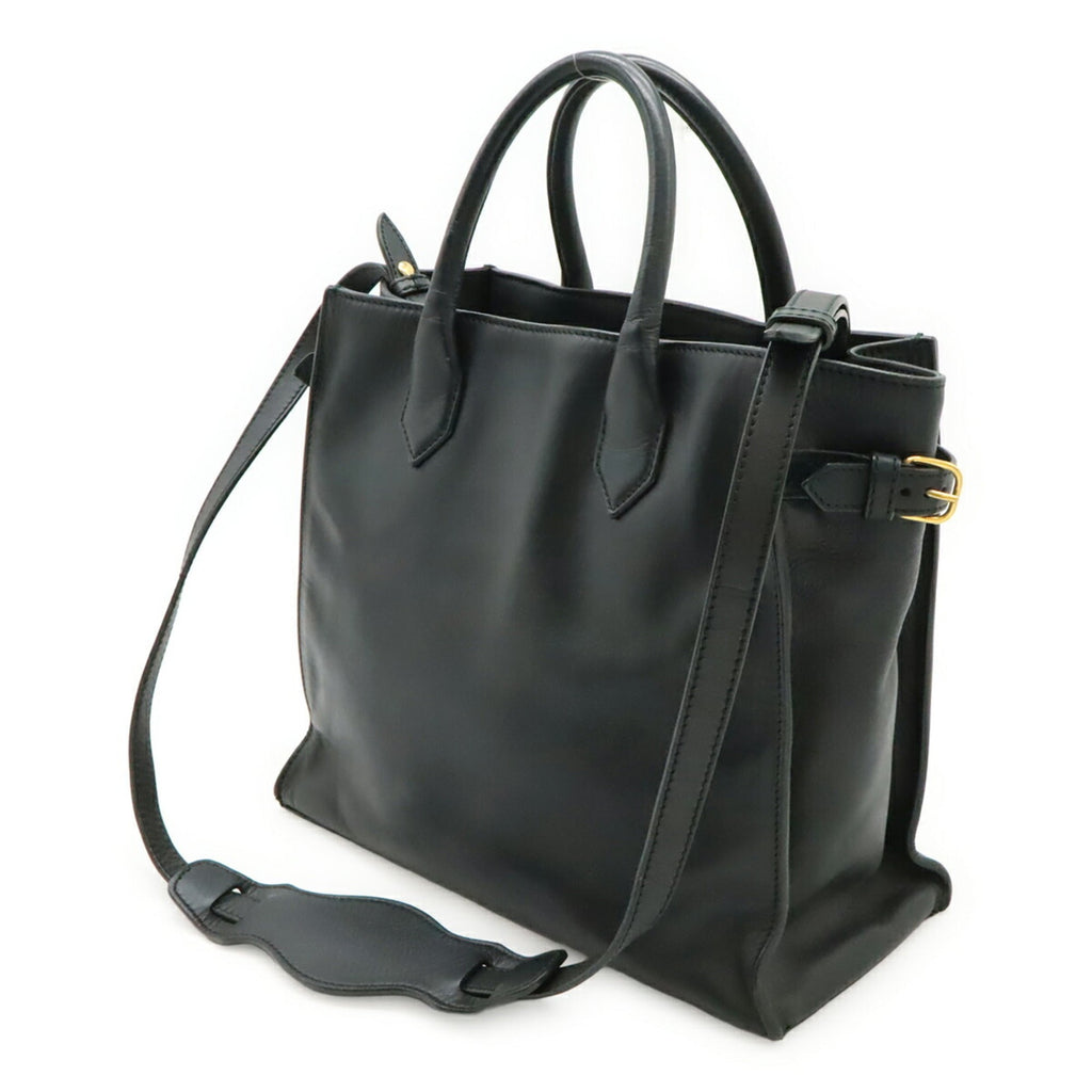 Balenciaga Dark Green Leather Handbag Shoulder