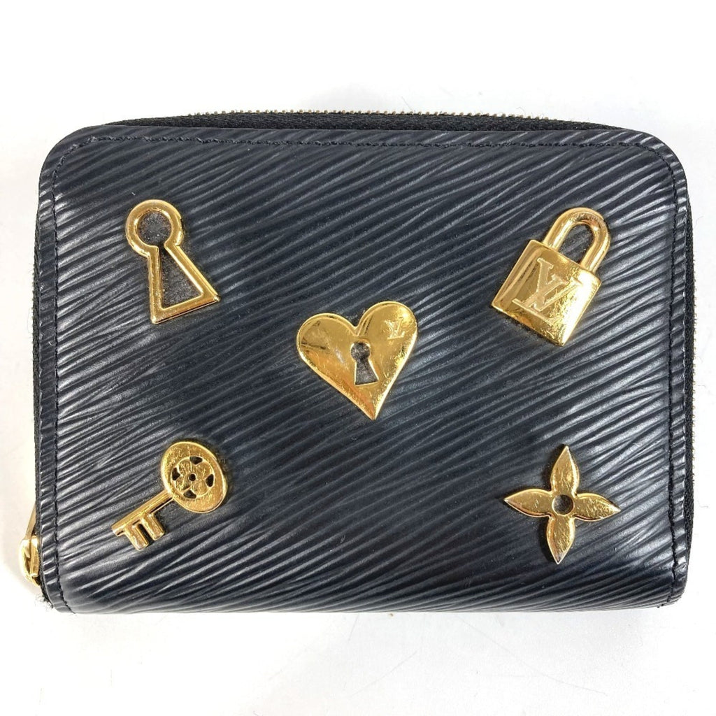 Louis Vuitton Epi Black Noir Epi Leather Coin Purse/Coin Case