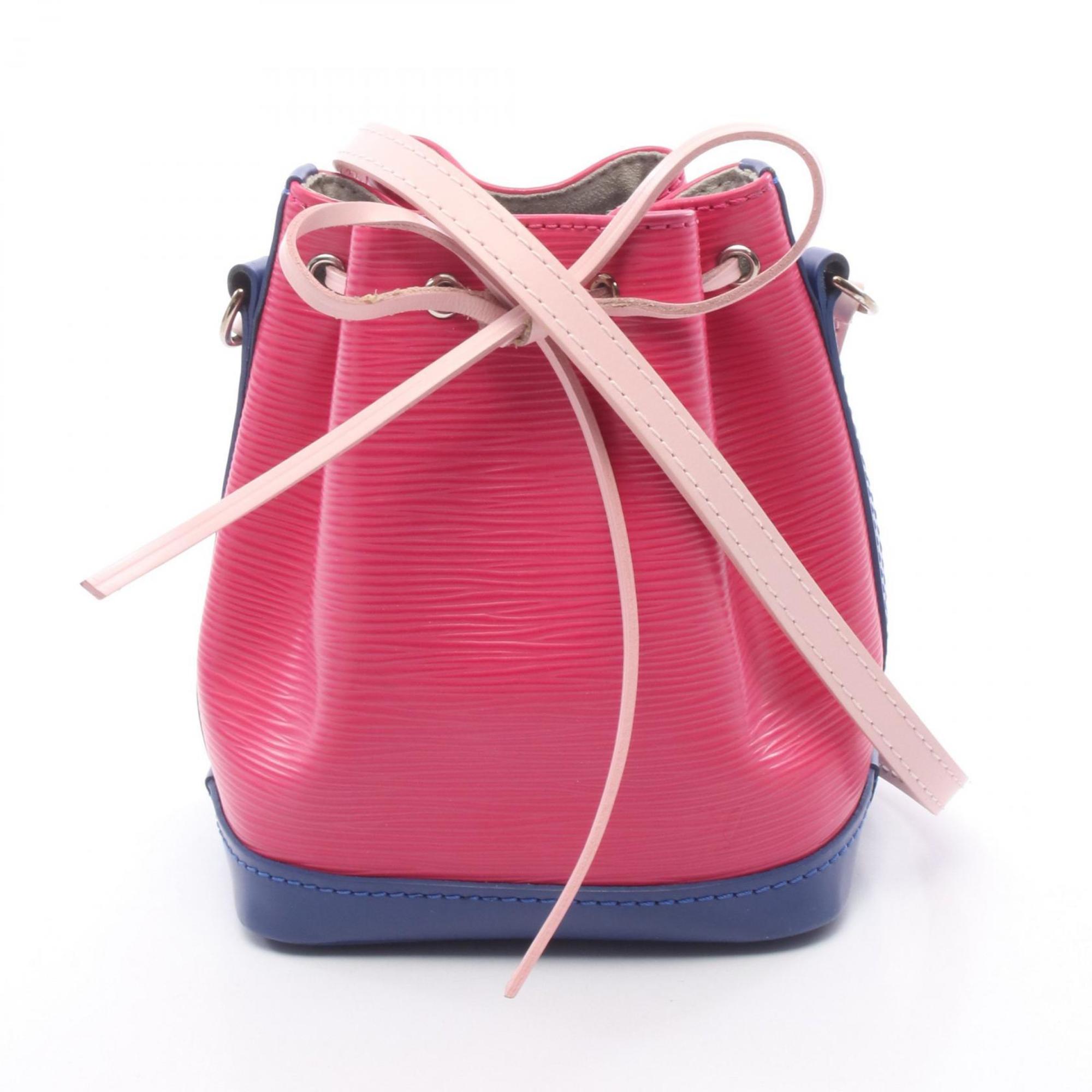 Louis Vuitton Blue Fuchsia Pink Epi Leather Handbag Shoulder Bag