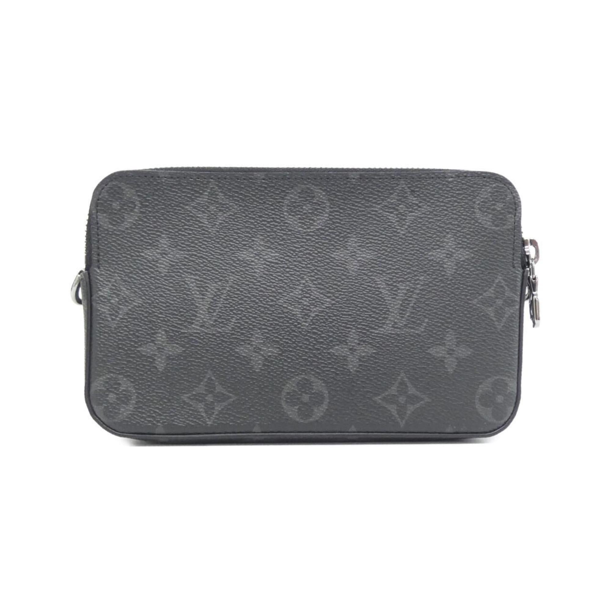 Louis Vuitton Monogram Eclipse Black Coated Canvas Shoulder Bag