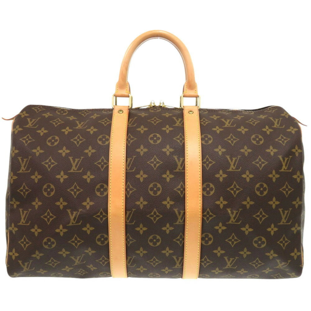 Louis Vuitton Brown Monogram Boston Bag