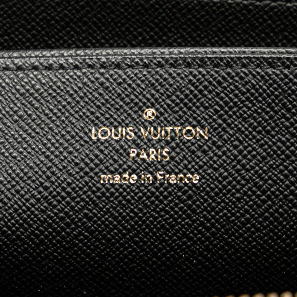 Louis Vuitton Brown Pvc Leather Long Wallet
