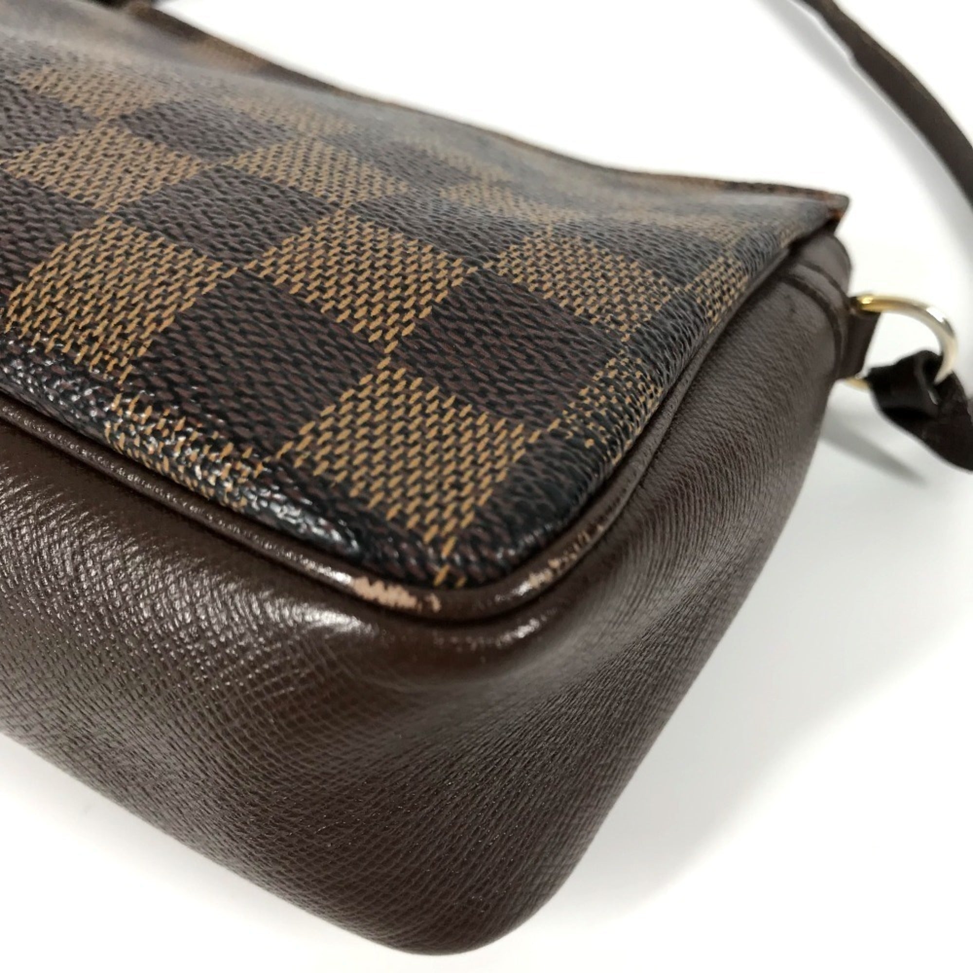 Louis Vuitton Damier Brown Ebene Damier Canvas Handbag Shoulder Bag