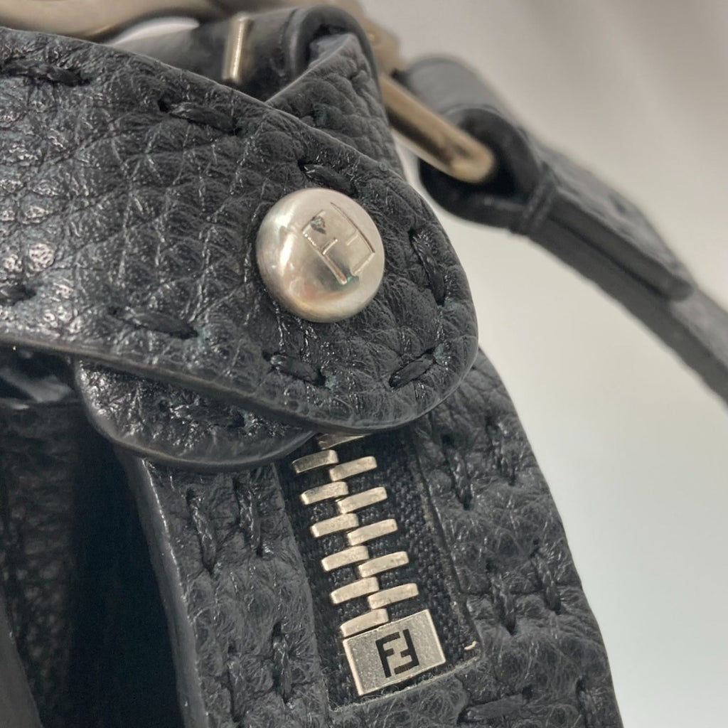 Fendi Black Leather Handbag