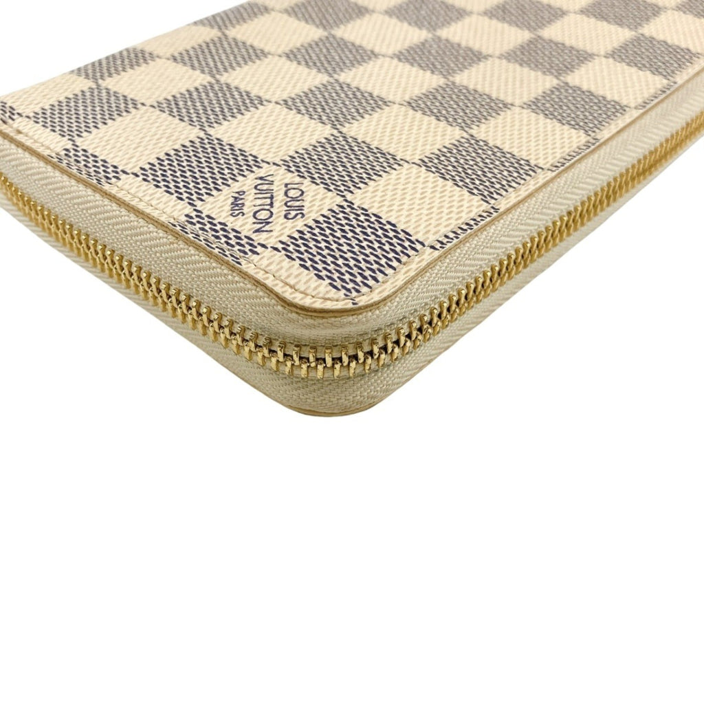 Louis Vuitton Damier Azur White Damier Azur Long Wallet