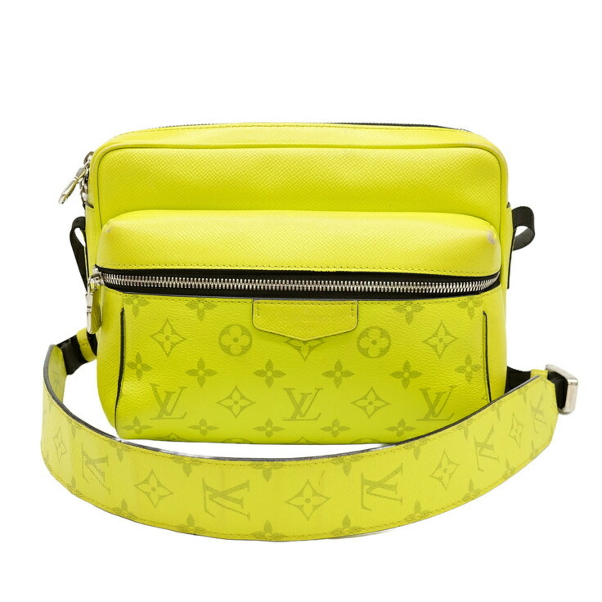 Louis Vuitton Yellow Taigarama Monogram Sling Bag