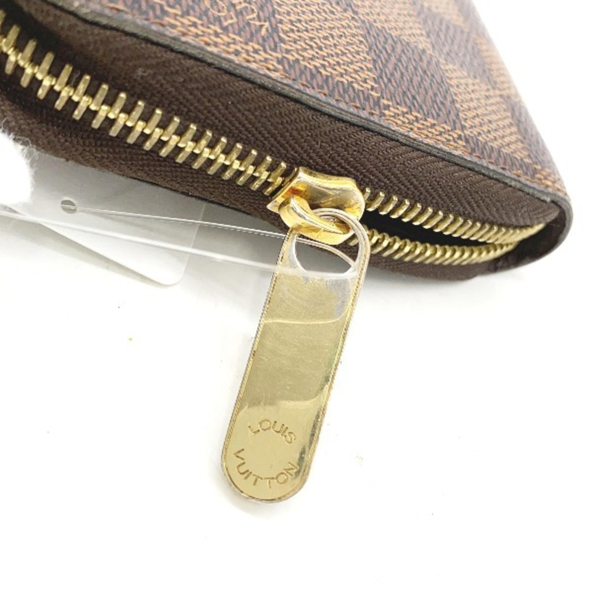 Louis Vuitton Brown Damier Canvas Long Wallet