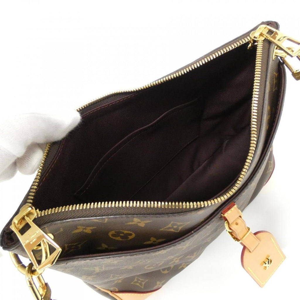 Louis Vuitton Marron Coated Canvas Shoulder Bag