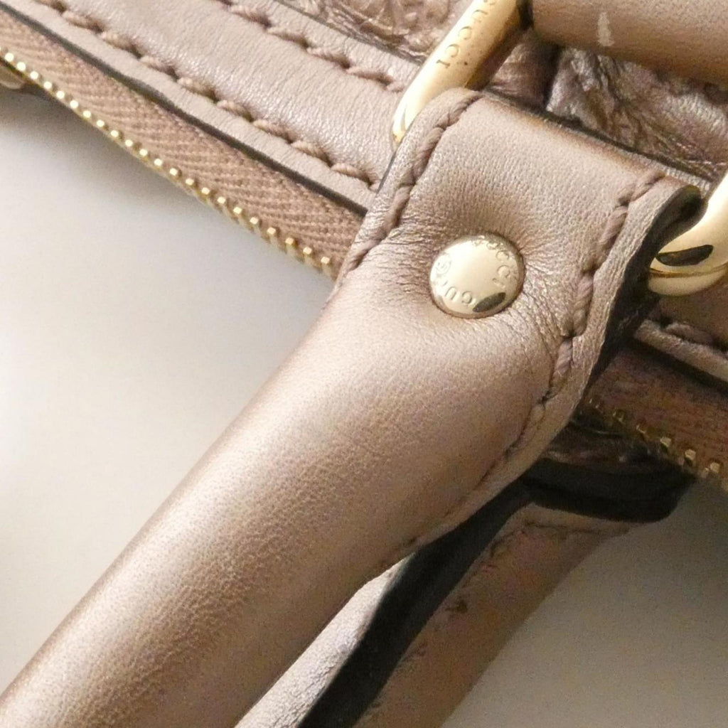 Gucci Light Pink Leather Handbag (Pre-Owned)