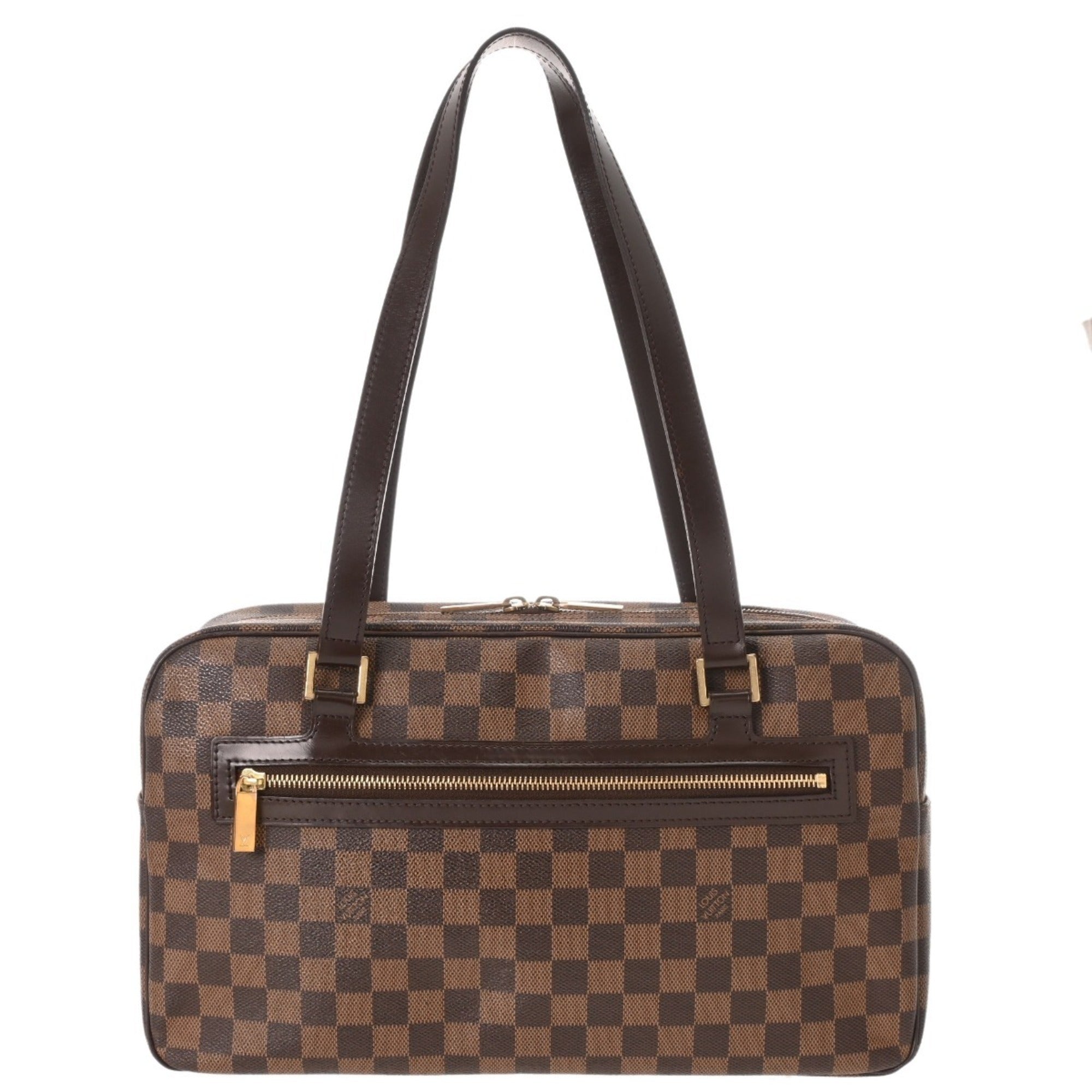 Louis Vuitton Damier Brown Damier Canvas Damier Canvas Shoulder Bag