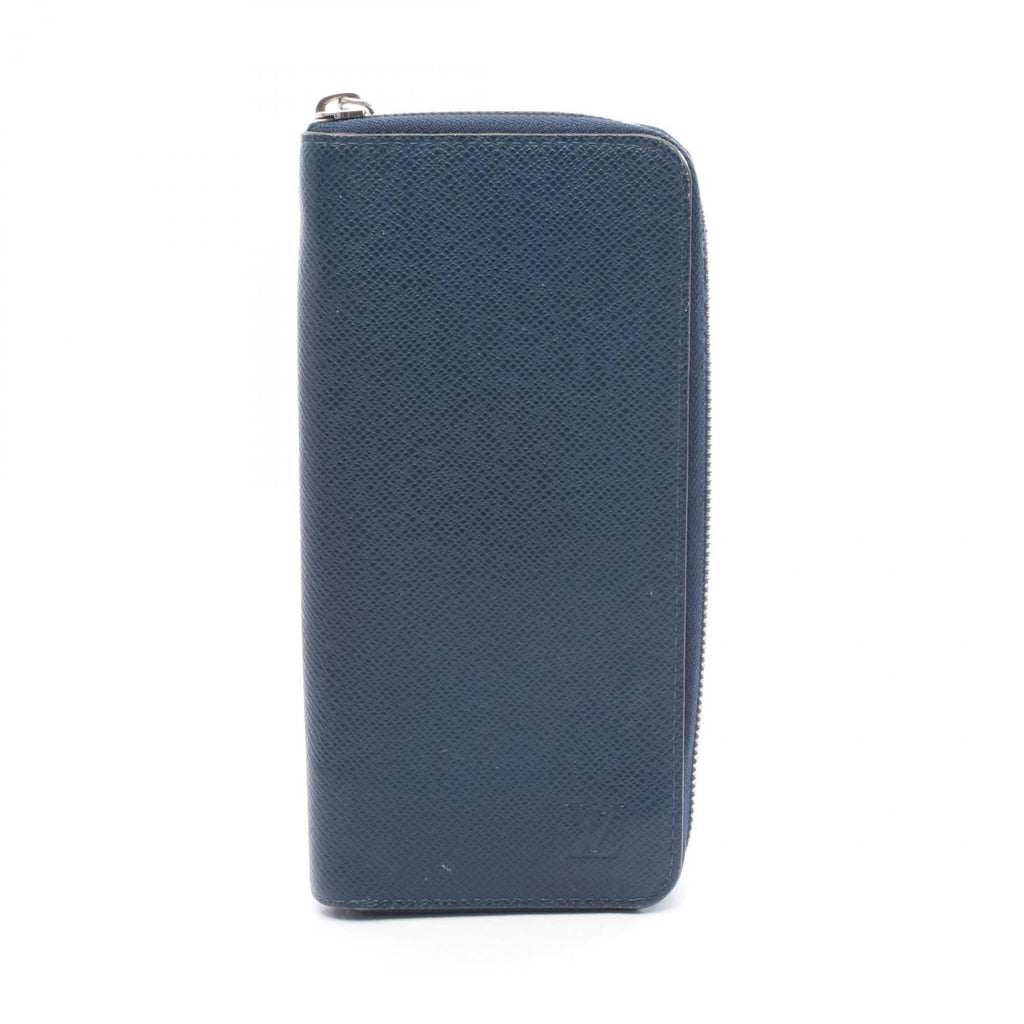 Louis Vuitton Navy Leather Long Wallet