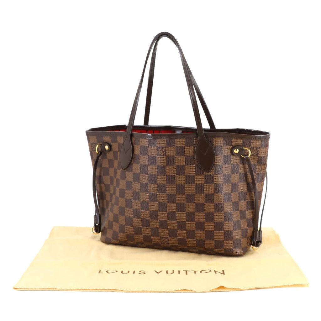 Louis Vuitton Ebene Damier Canvas Tote Bag