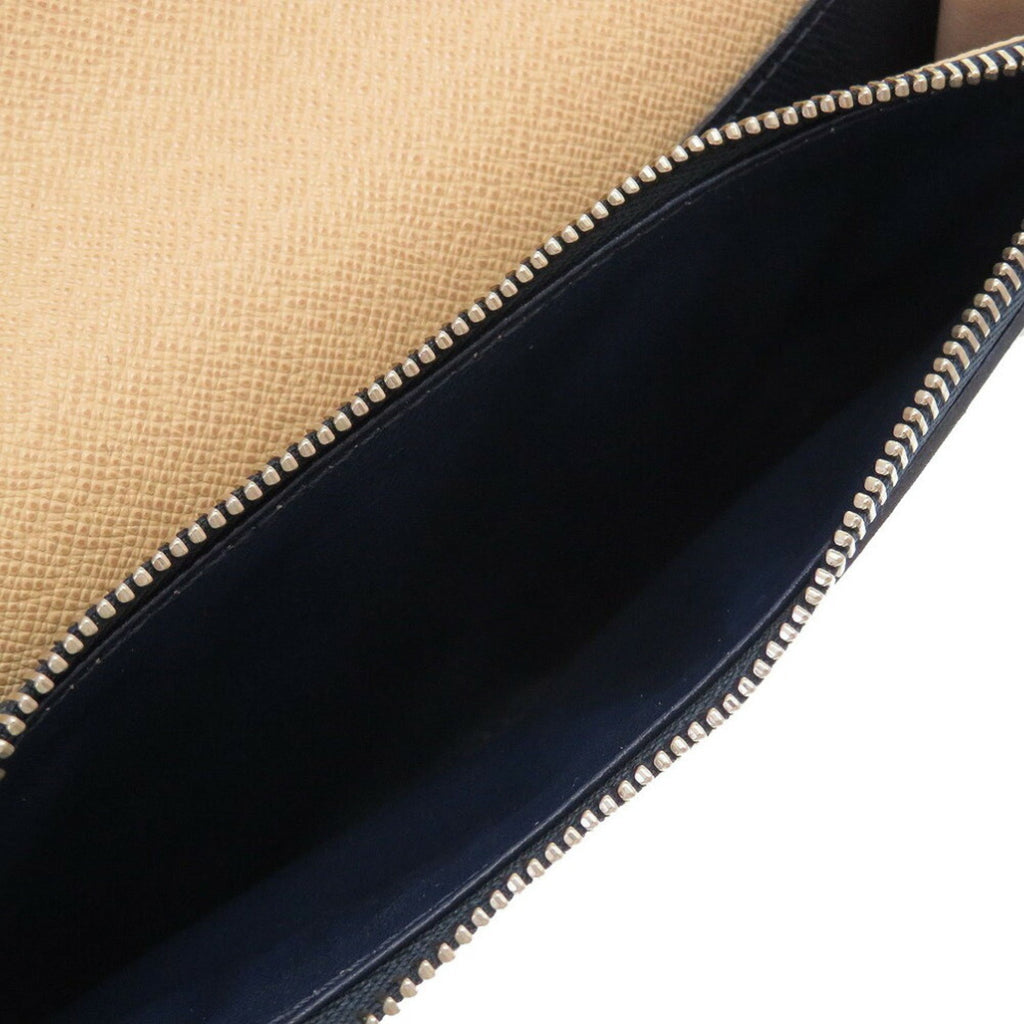 Louis Vuitton Epi Portefeuille Emily M60854 Leather Andigo Blue Long Wallet