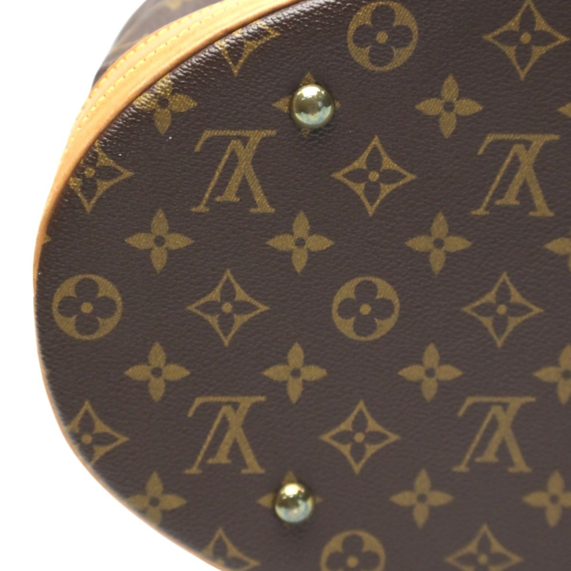 Louis Vuitton Brown Monogram Canvas Shoulder Bag Tote Bag