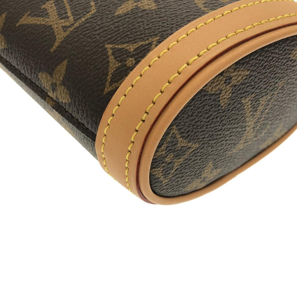Louis Vuitton Marron Coated Canvas Handbag Pouch