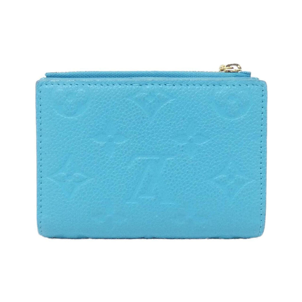 Louis Vuitton Blue Leather Wallet