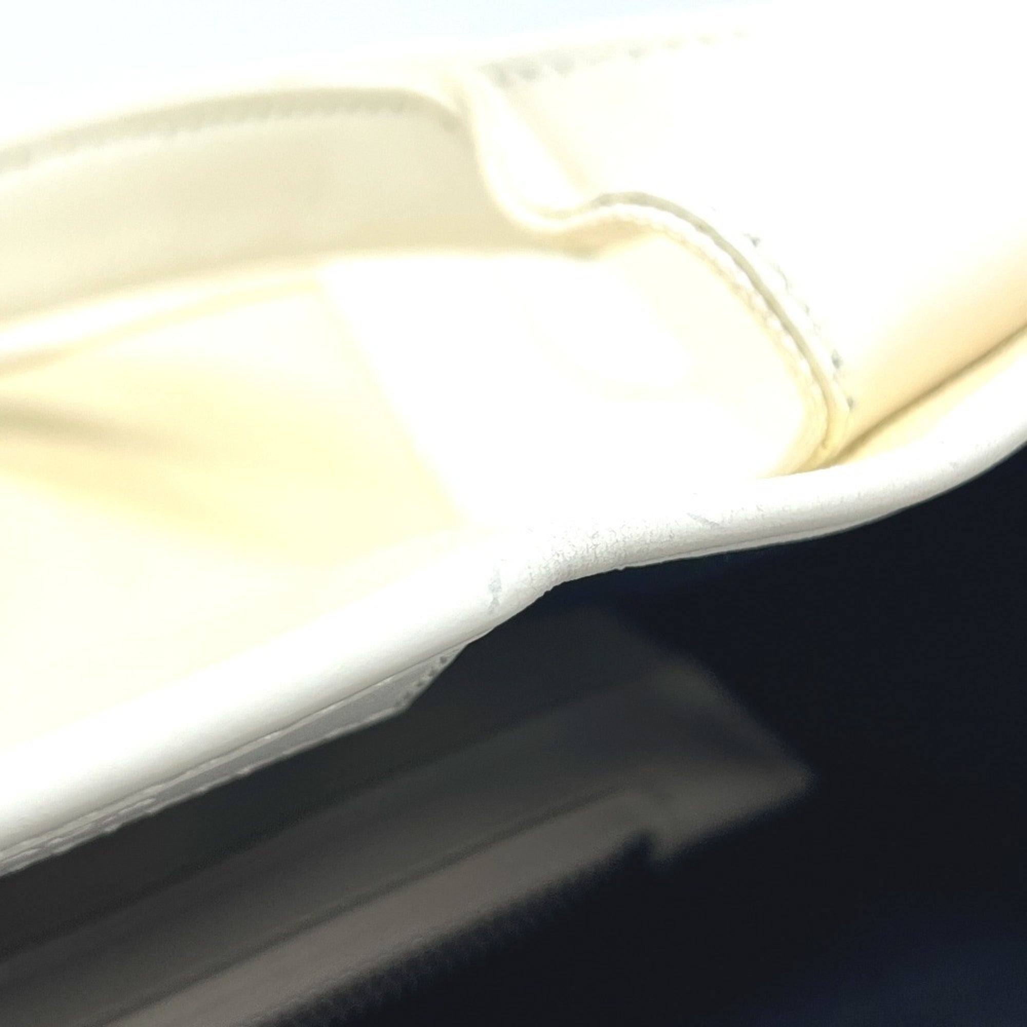 Balenciaga White Canvas Leather Handbag Tote