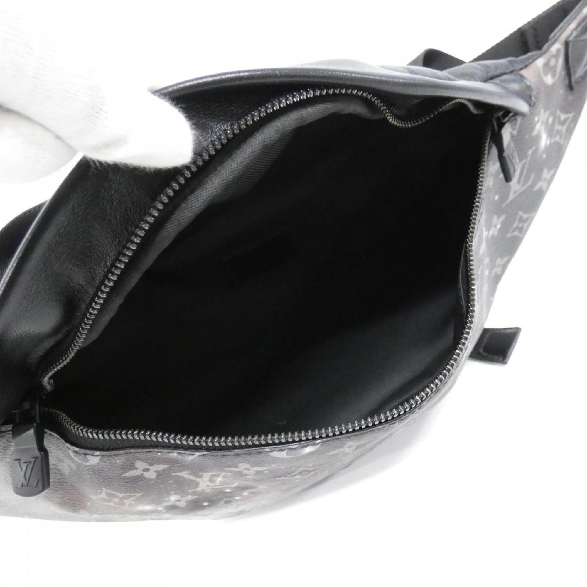 Louis Vuitton Black Coated Canvas Shoulder Bag