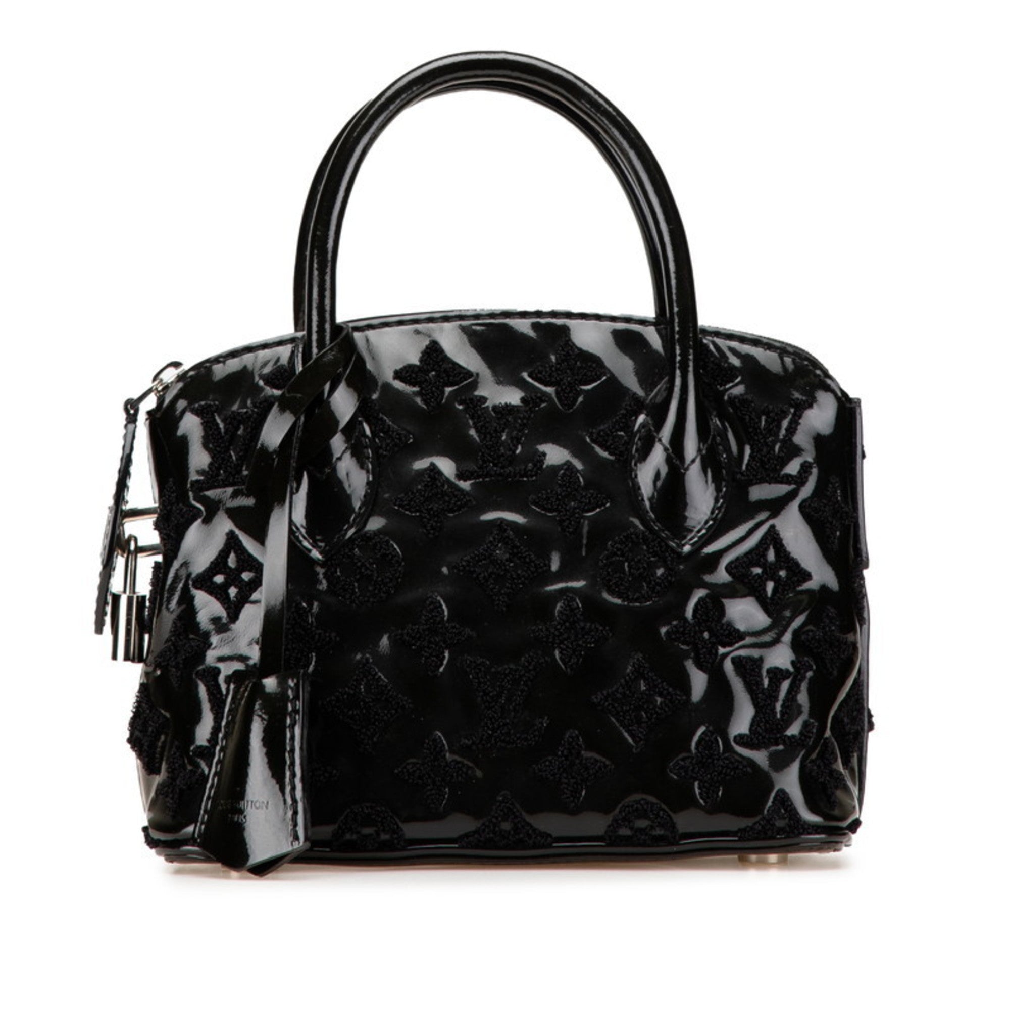 Louis Vuitton Black Noir Patent Leather Handbag