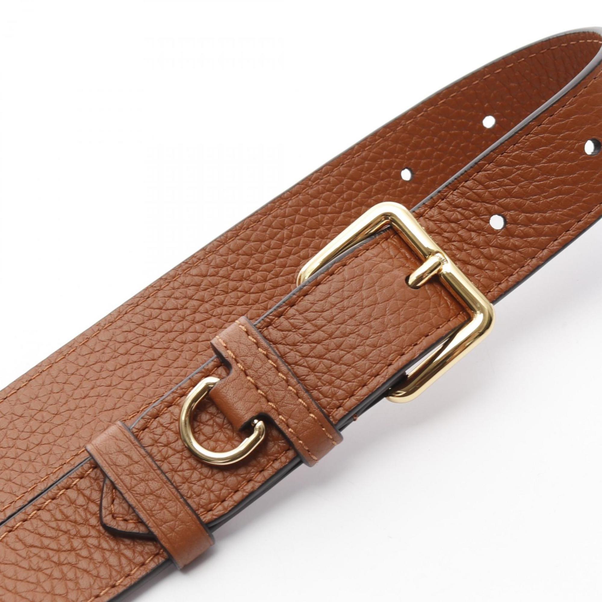 Louis Vuitton Brown Leather Handbag