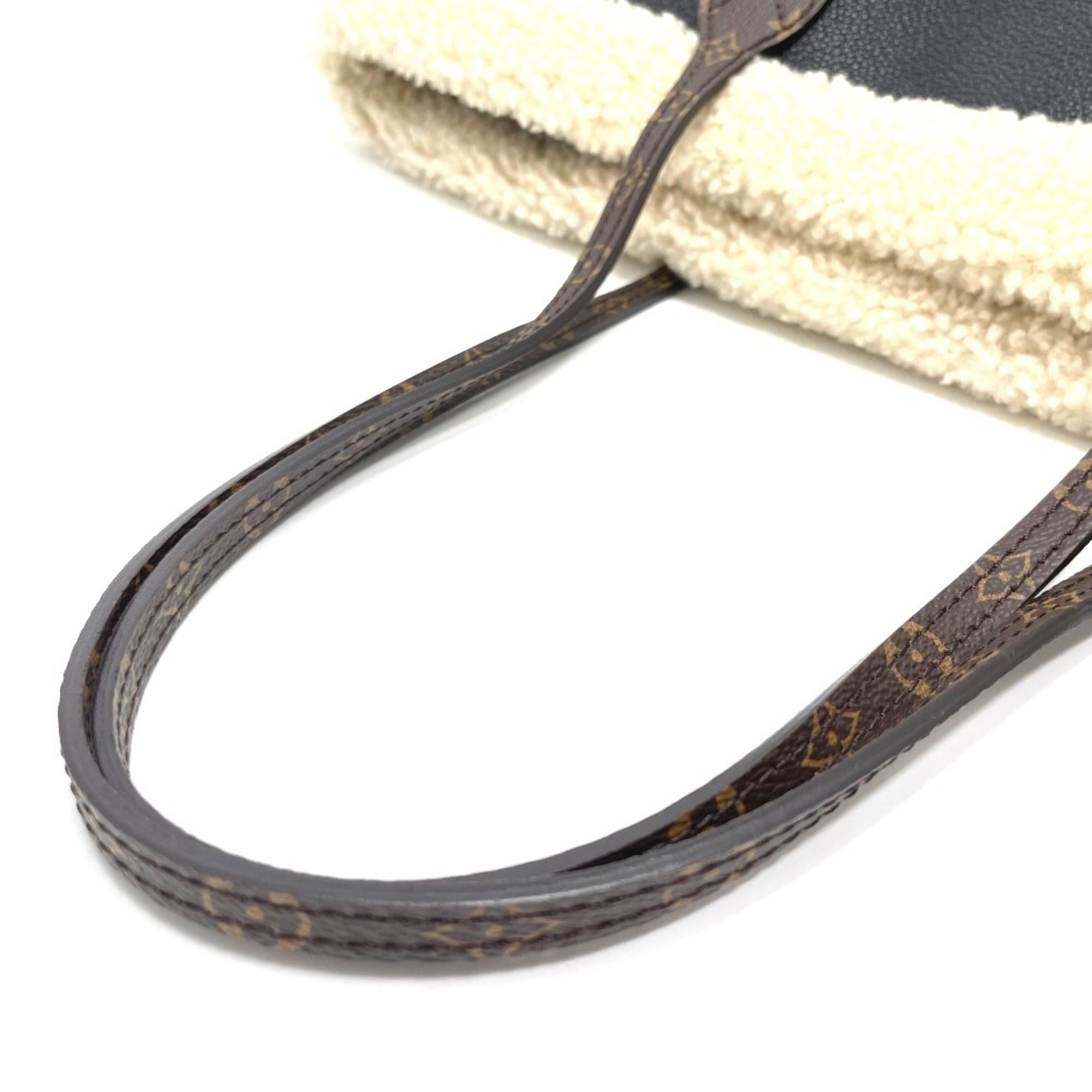 Louis Vuitton Black Monogram Monogram Leather Shoulder Bag Tote Bag